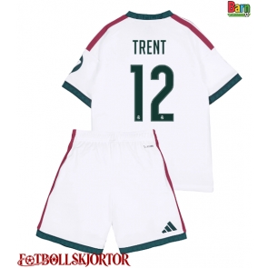 Real Madrid Alexander-Arnold #12 Hemmakläder Barn 2026-27 Kortärmad (+ Korta byxor)